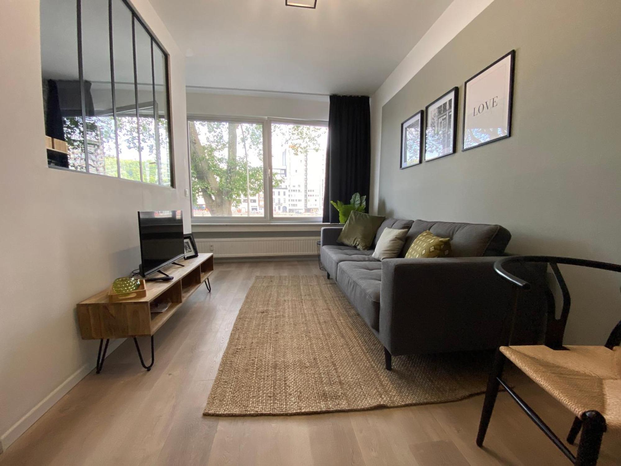 "Coeur De Meuse" - Appartement Tout Confort A Liège Exteriör bild
